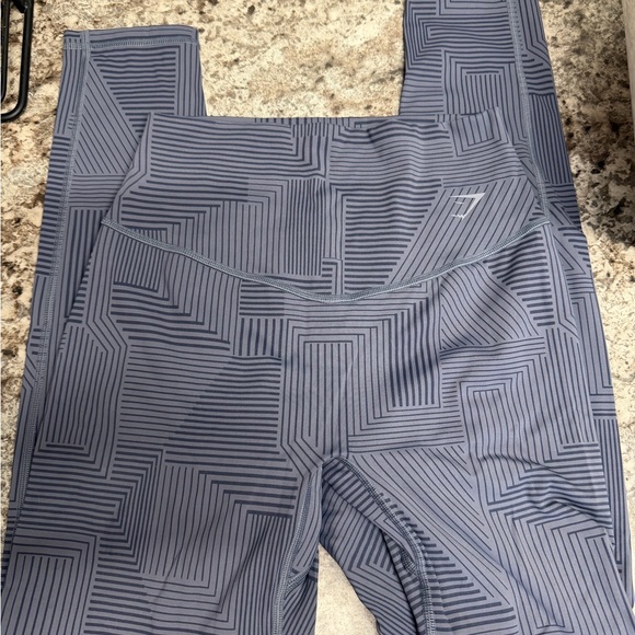 Gymshark Pants - Gymshark Geometric Gray Leggings